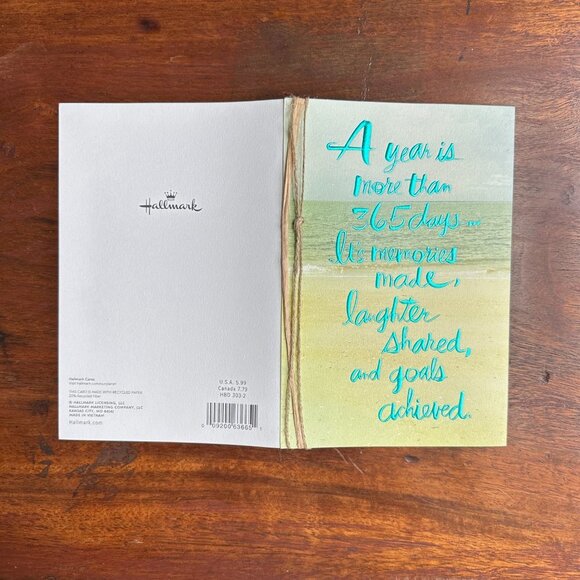 Memories, Laughter and Goals Birthday Card by Hallmark - Picture 12 of 16